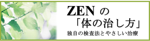 ZENの体の治し方